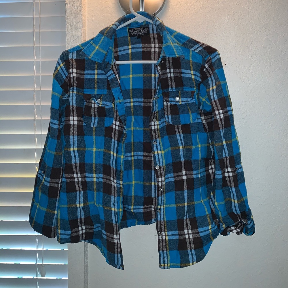 Blue/Yellow Flannel